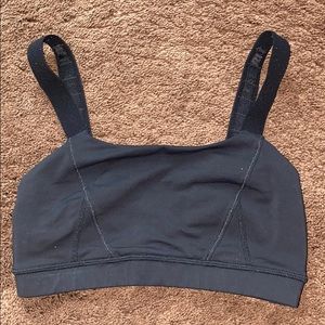 lululemon black sports bra